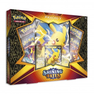 Pokémon Shining Fates box Pikachu V (Anglais)
